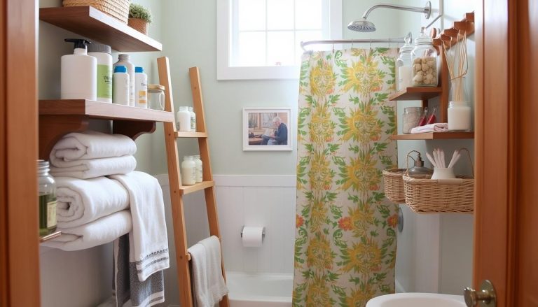 DIY Bathroom Organization on a Budget