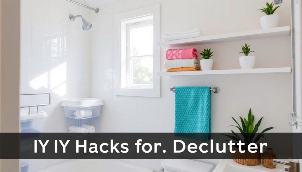 DIY bathroom organization hacks