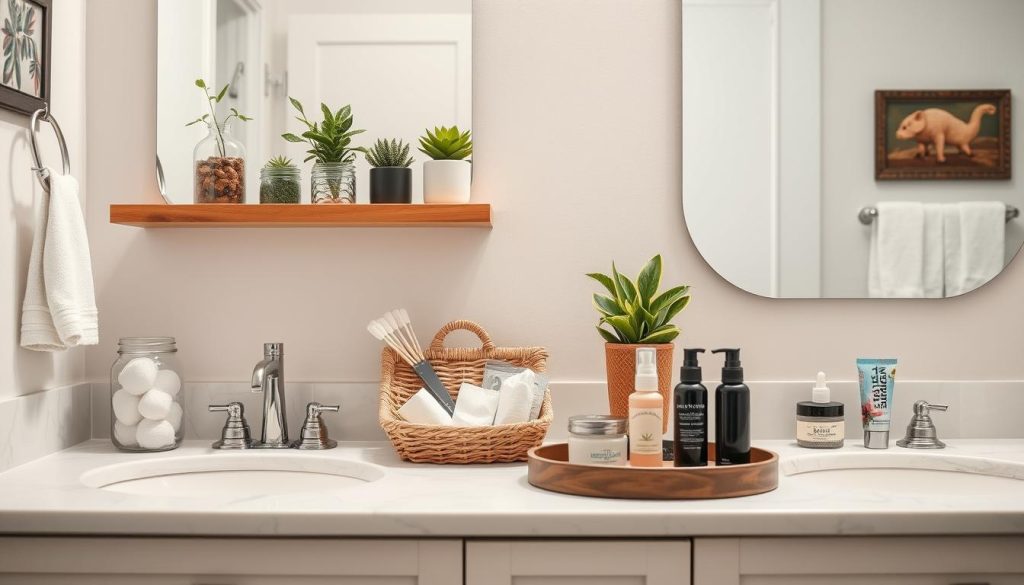 DIY bathroom organization ideas