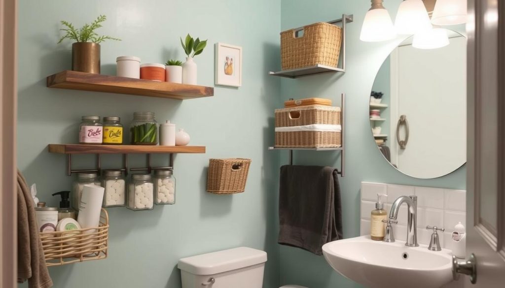 DIY bathroom storage ideas