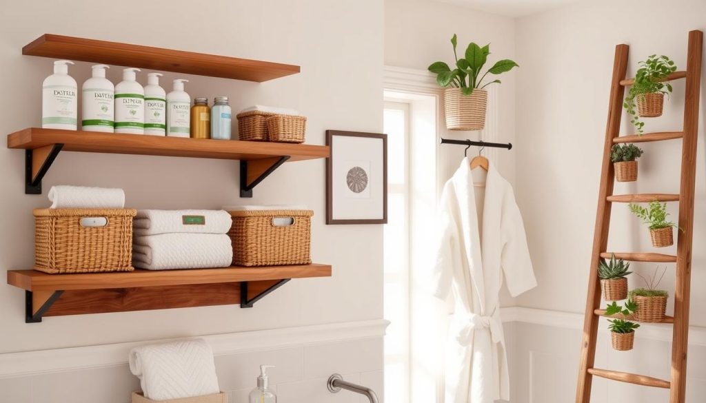 DIY bathroom storage projects