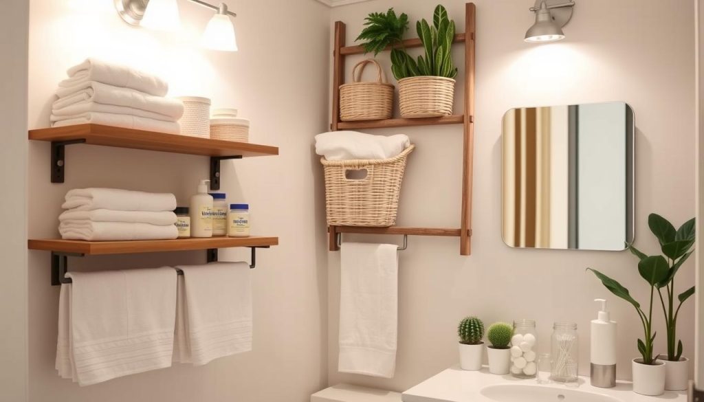 DIY bathroom storage projects