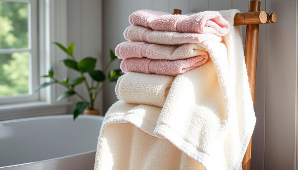 Luxuriously soft Turkish cotton towels