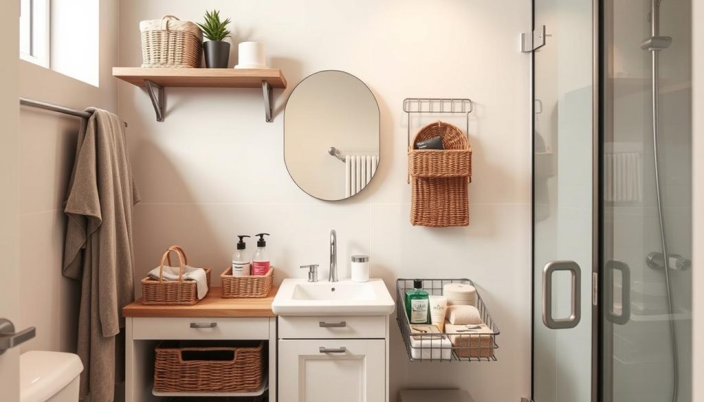 Small bathroom organization ideas