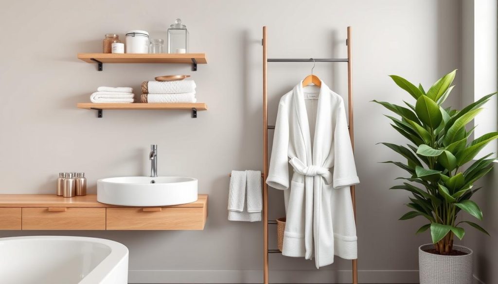 Stylish bathroom organizing solutions