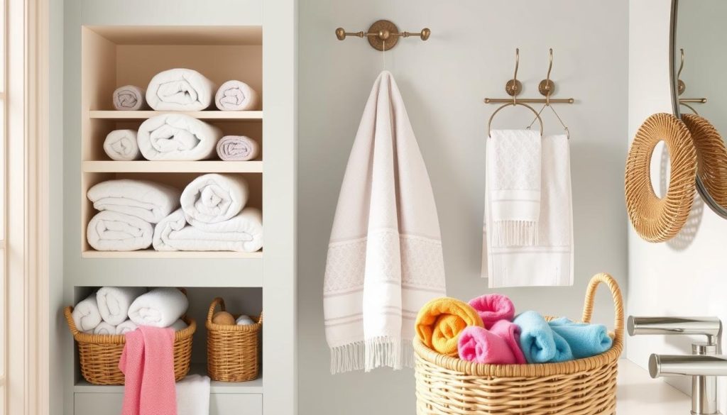 Towel storage hacks