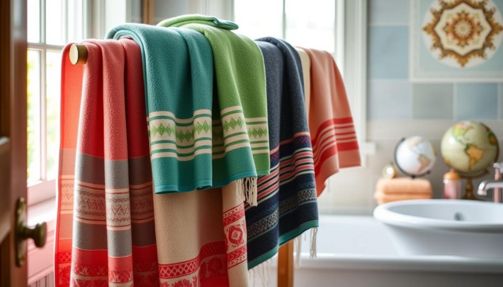 Turkish cotton bath towels global popularity