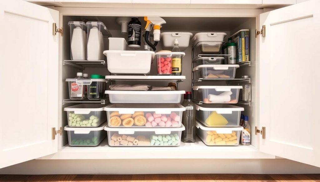 Under-sink organizers