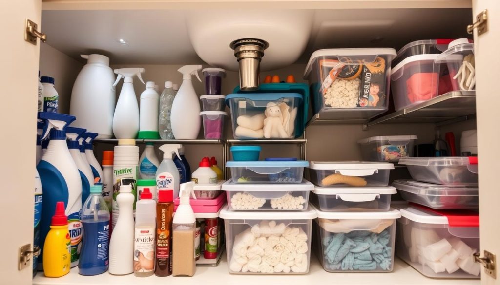 Under-sink storage assessment