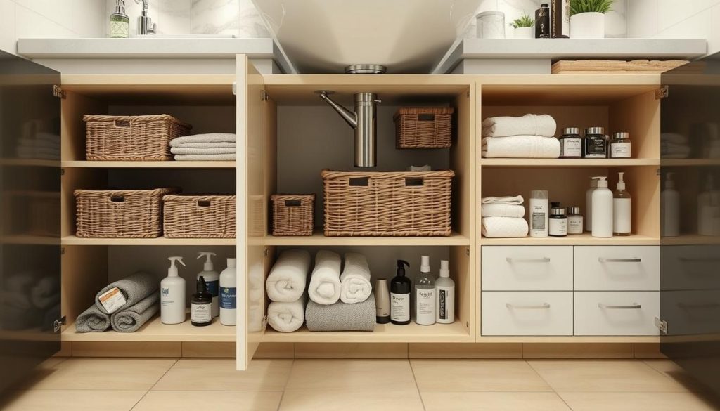 Under-sink storage solutions