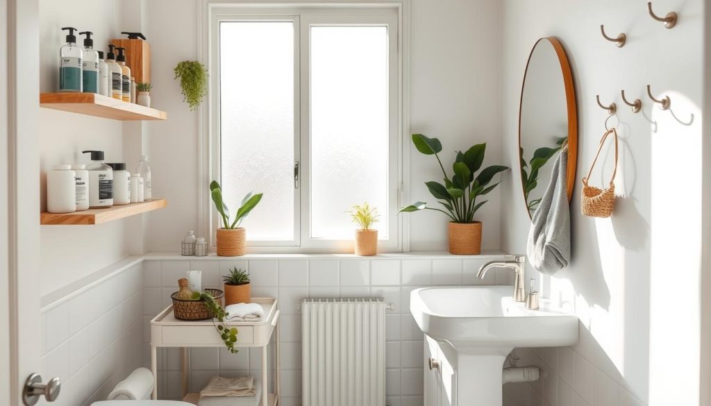 bathroom decluttering techniques