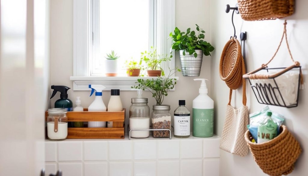 bathroom organization on a budget