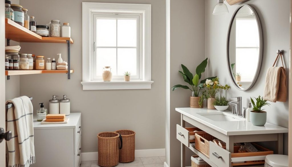 bathroom organization tips