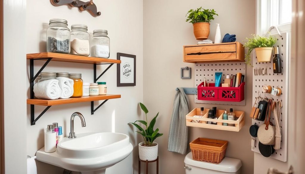 budget-friendly bathroom organization