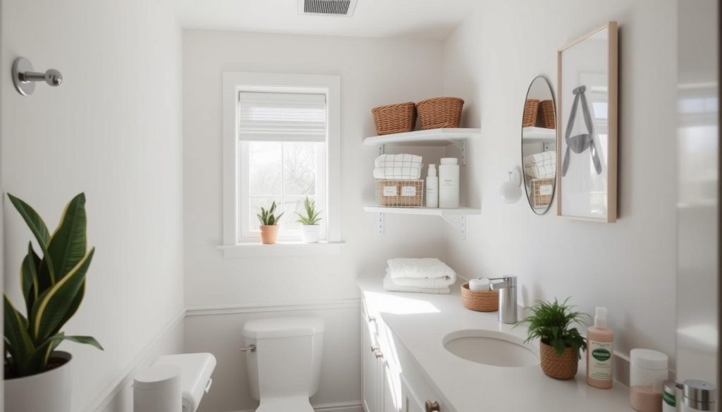 decluttering bathrooms