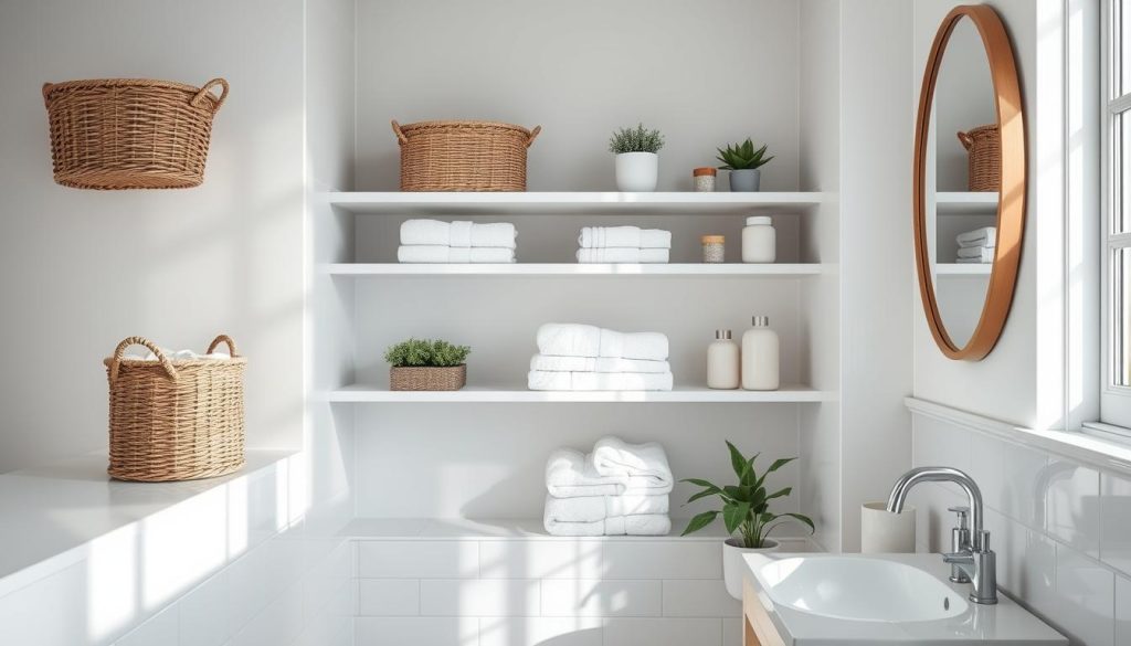 decluttering bathrooms