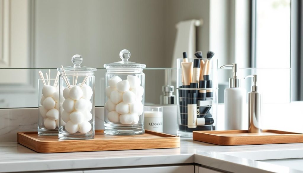 functional countertop storage