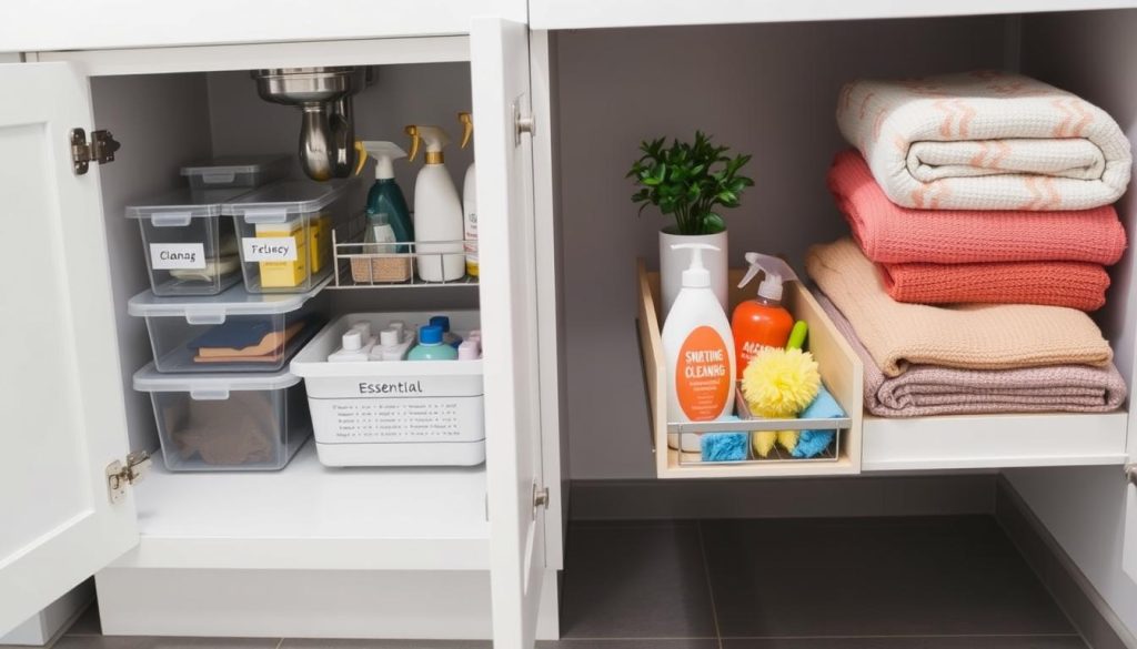 under-sink organization tips