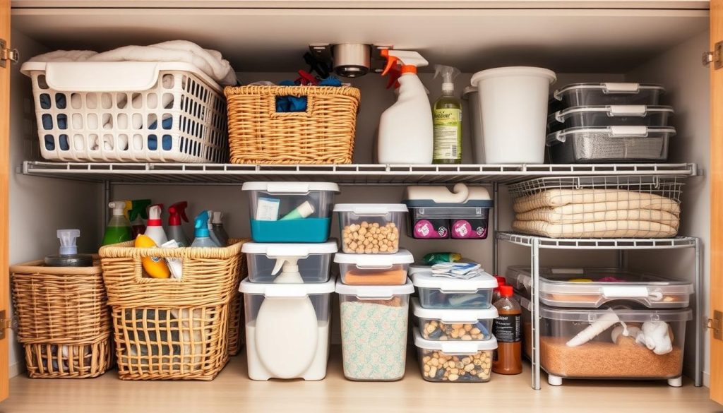 under-sink storage ideas