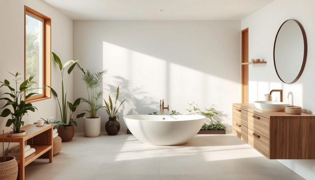 zen-inspired bathroom