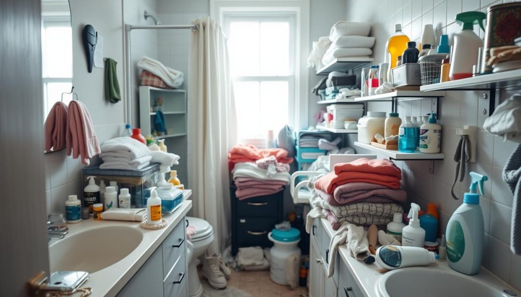 Bathroom decluttering assessment