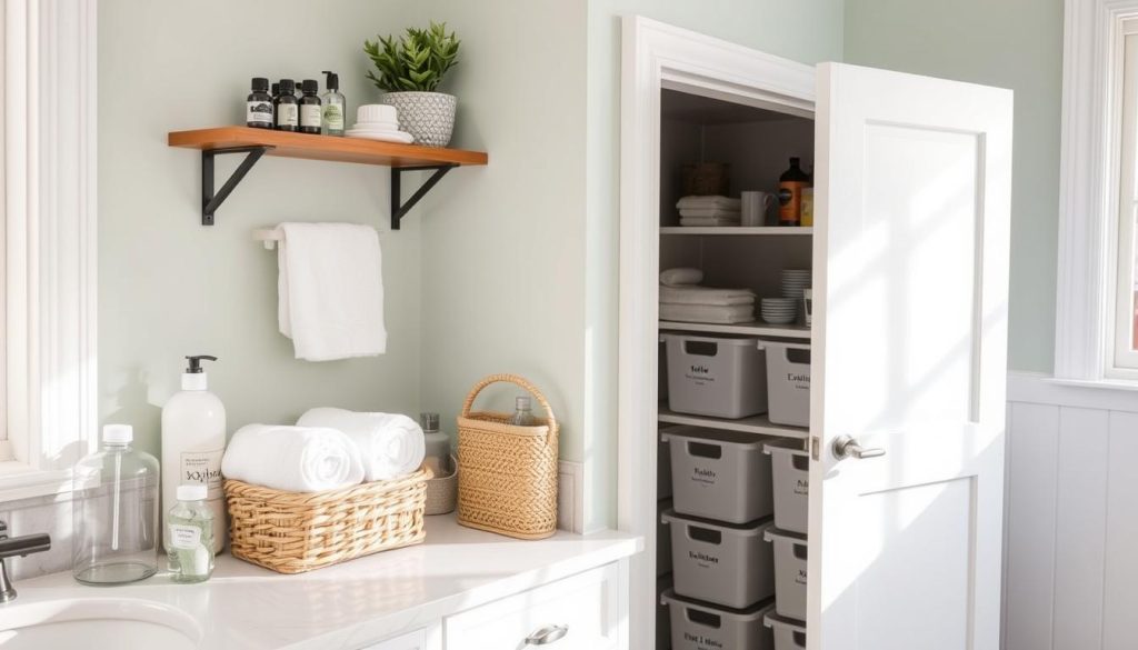 Bathroom organization tips