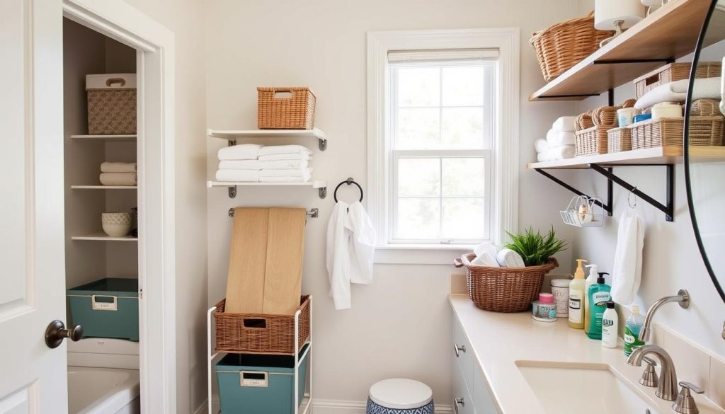 Bathroom storage solutions