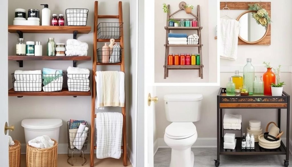 DIY bathroom storage ideas