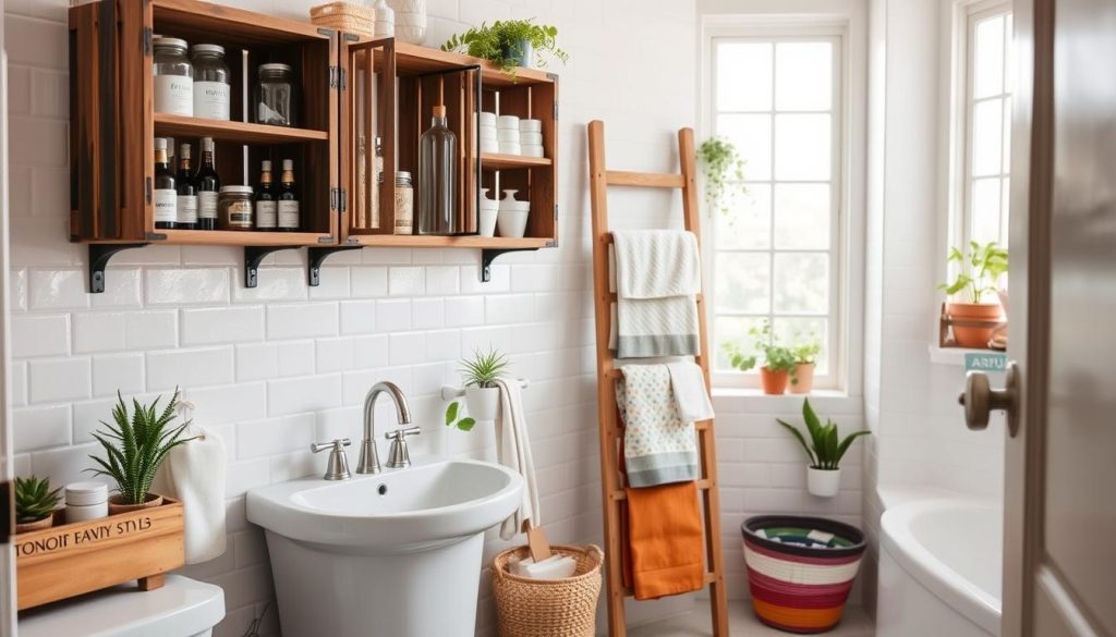 DIY bathroom storage ideas