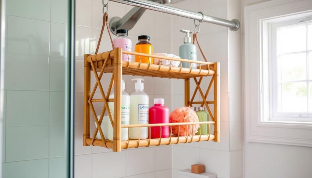 DIY shower caddy