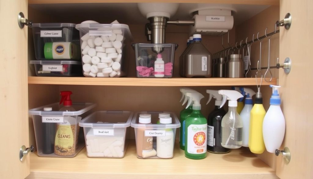 DIY storage projects for under-sink organization