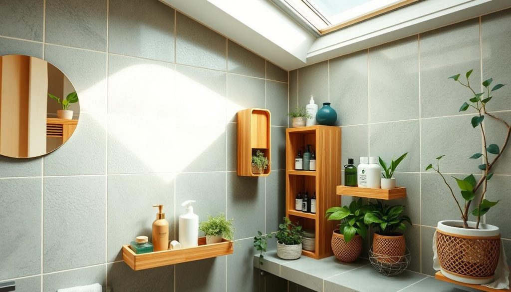 Eco-friendly bathroom organizers