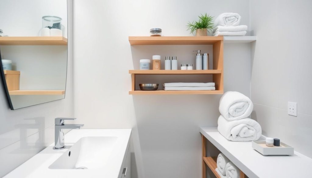 Efficient bathroom organizing for busy people