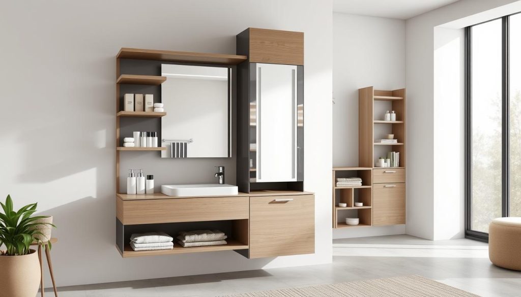 Multi-functional bathroom furniture