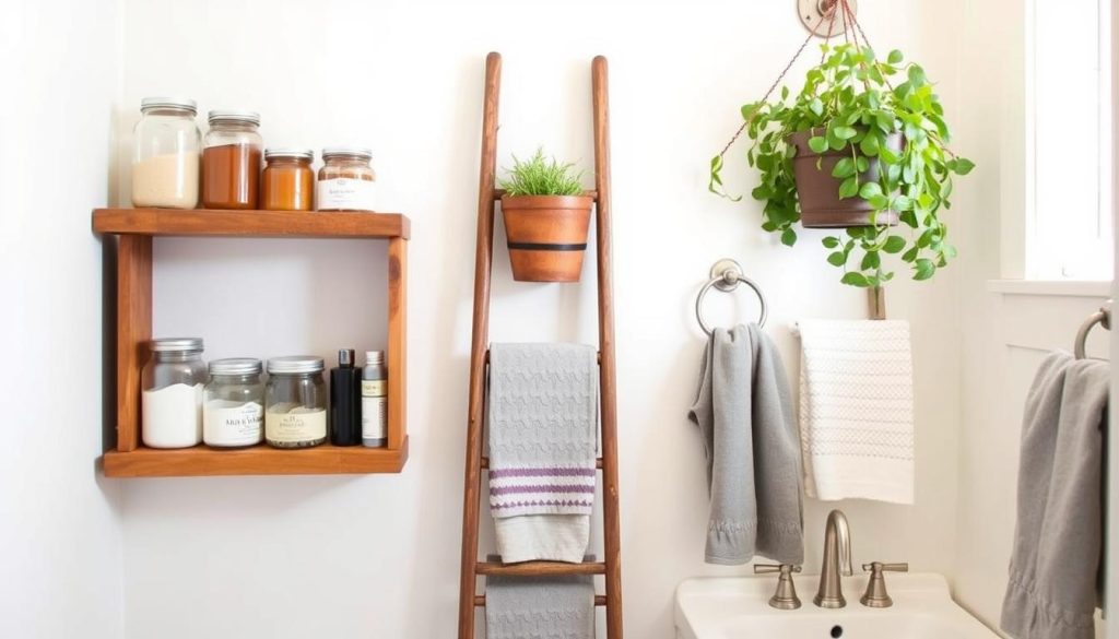 Small bathroom hacks and space-saving ideas