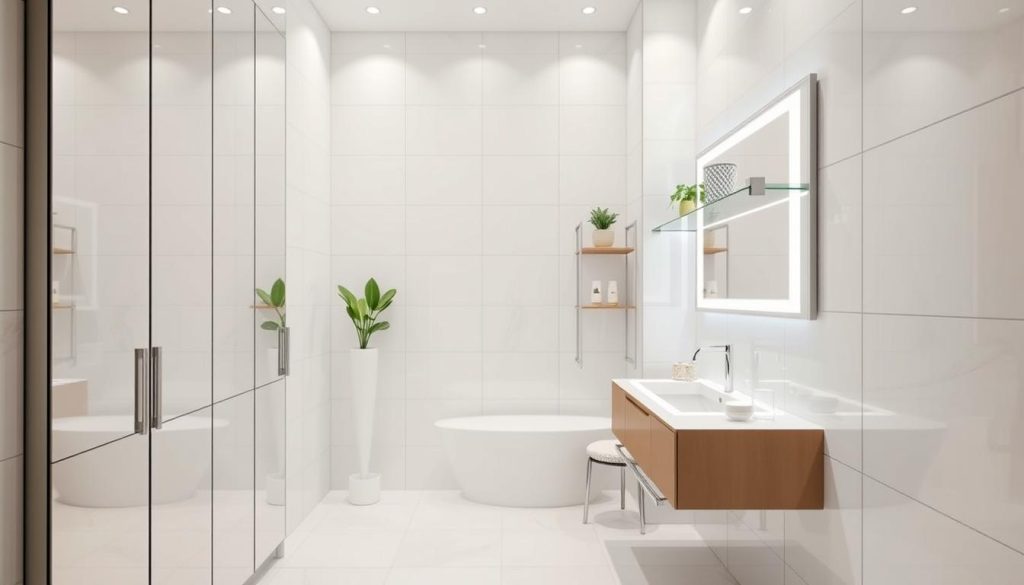 Small bathroom hacks for space optimization