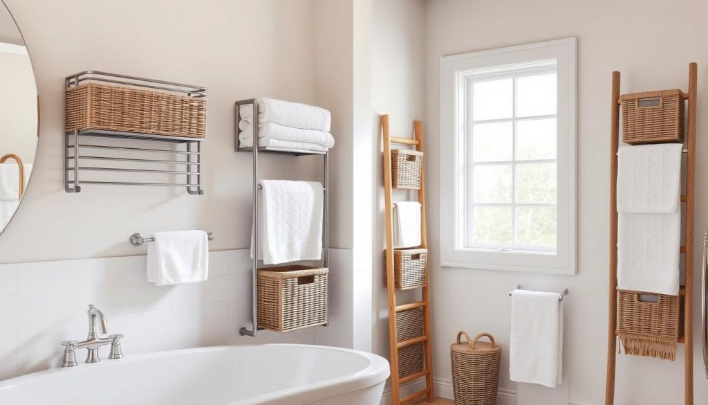 Towel storage solutions