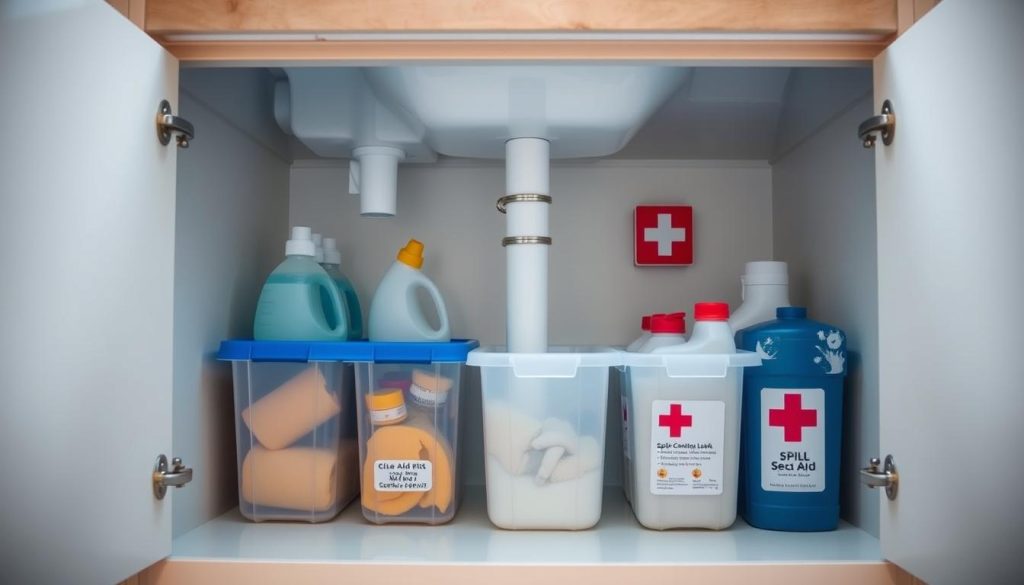 Under-sink safety measures