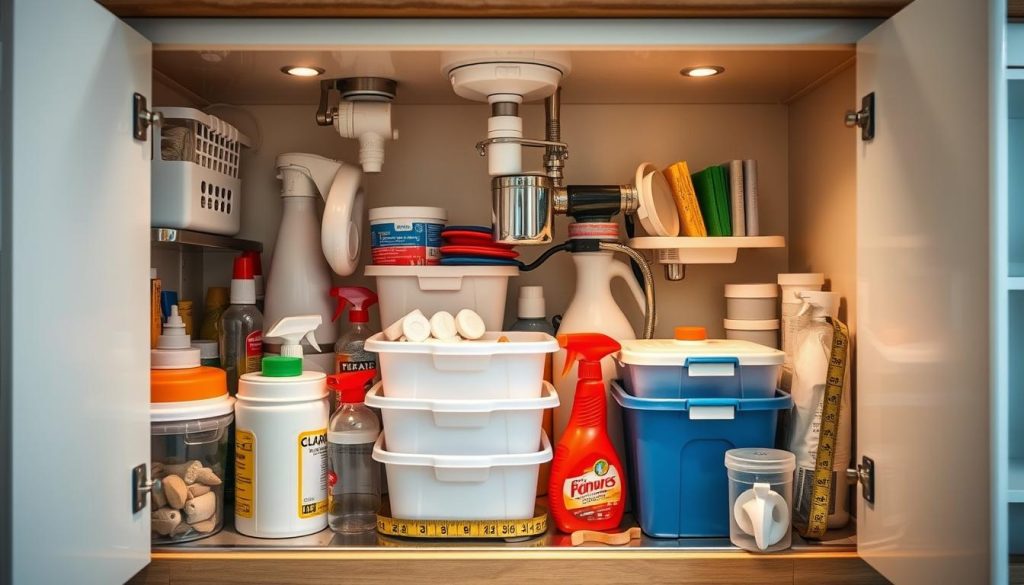 Under-sink storage assessment