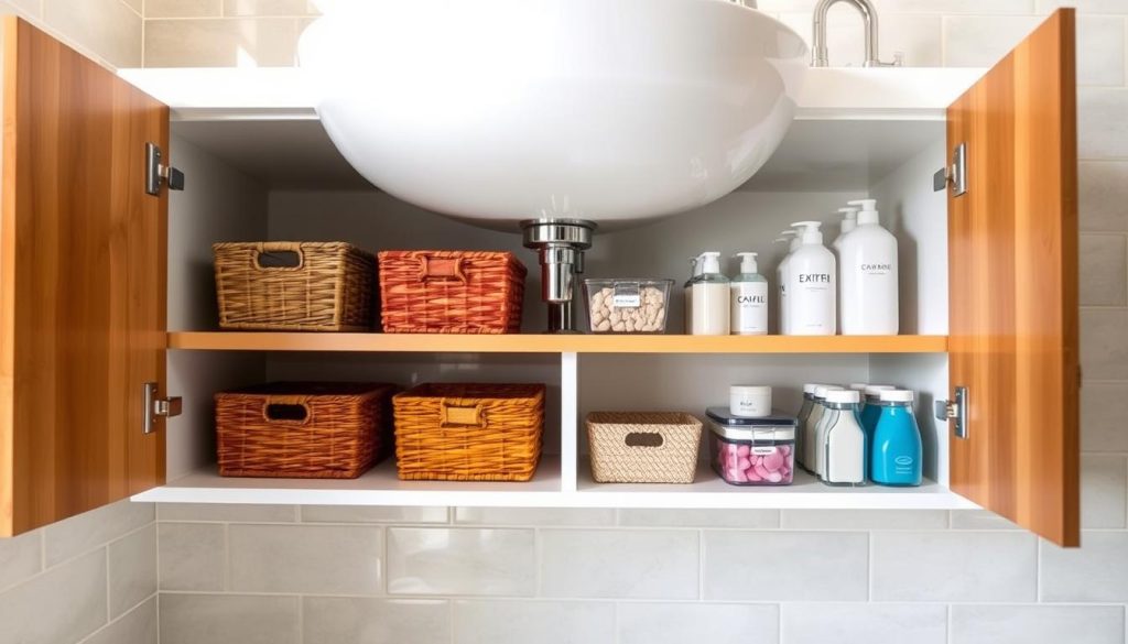 Under-sink storage solutions