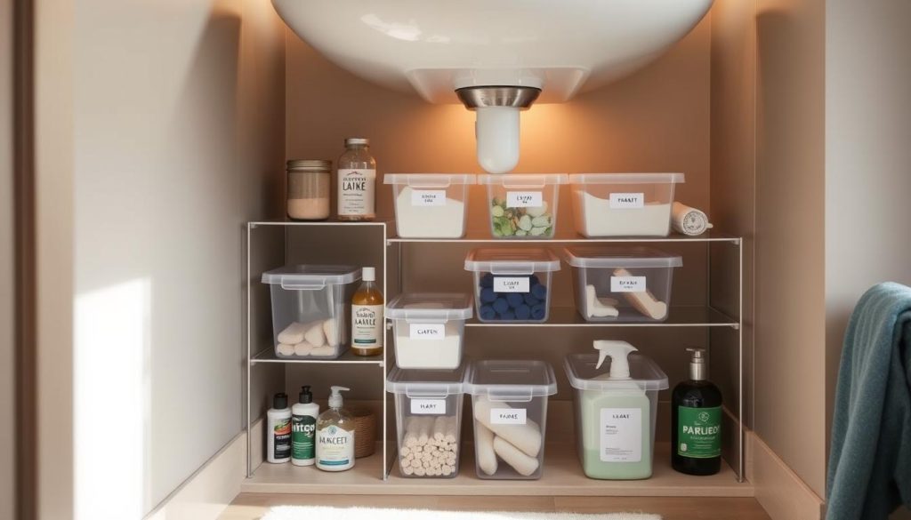 Under-sink storage solutions