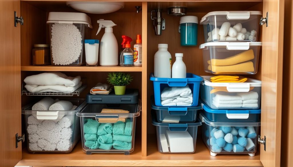 Under-sink storage solutions