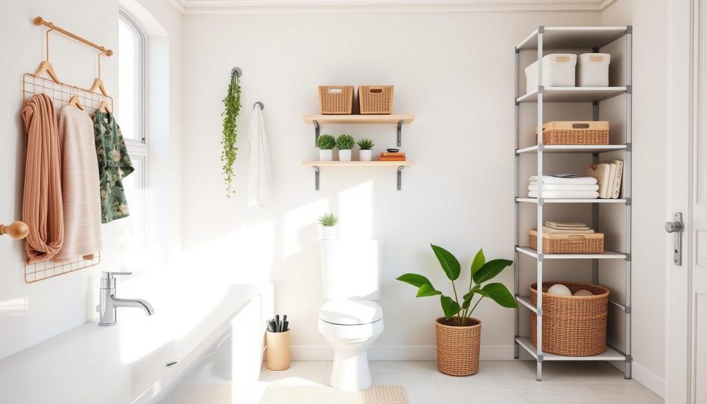 bathroom clutter solutions