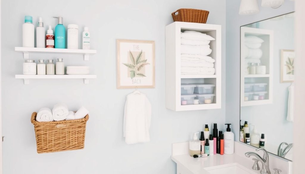 bathroom decluttering projects