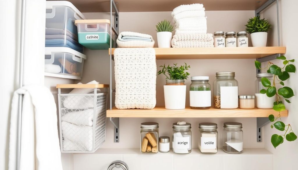 bathroom decluttering techniques