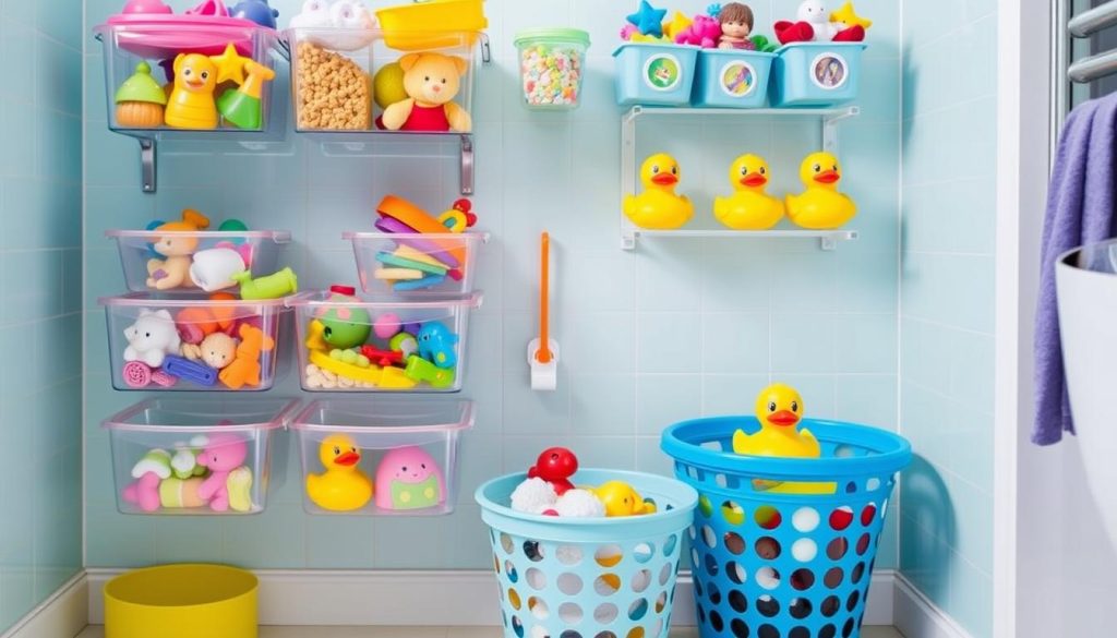 bathroom toy storage