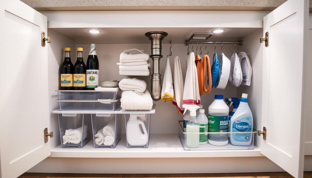 clever under-sink organizers