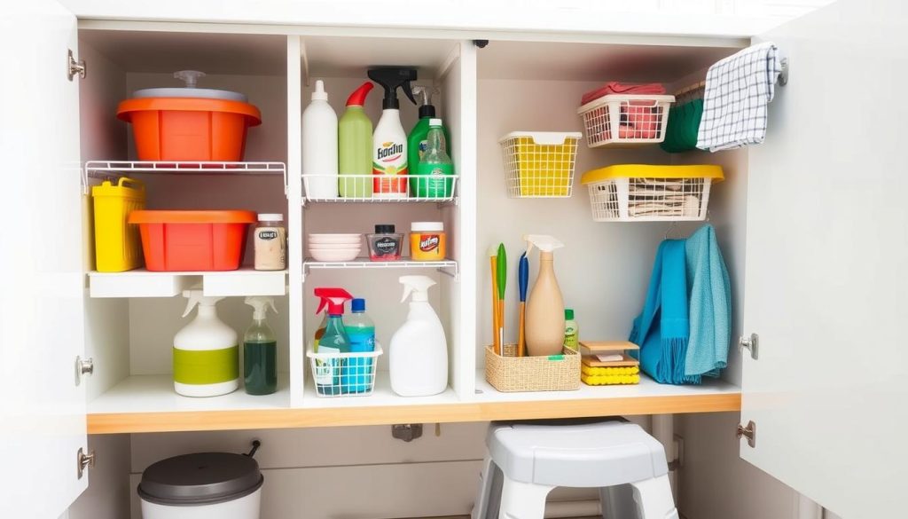 maximizing under-sink storage