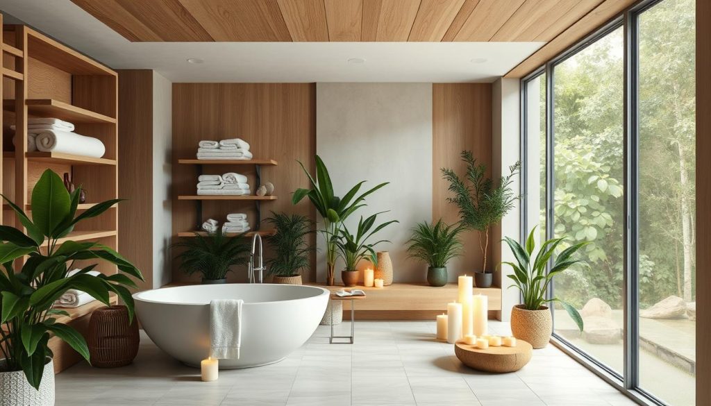 spa-like bathroom decor