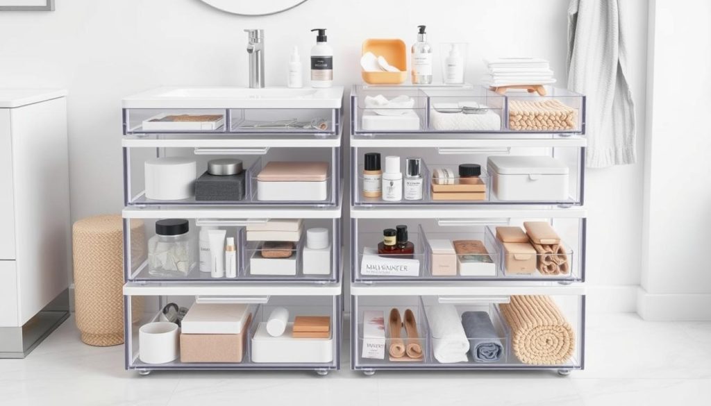 stackable drawer organizers